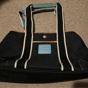 Coach hampton shoulder bag nylon canvas